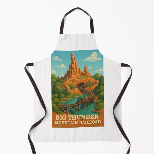 Item preview, Big Thunder Mountain Railroad in Western Canyon designed and sold by Places On Earth.