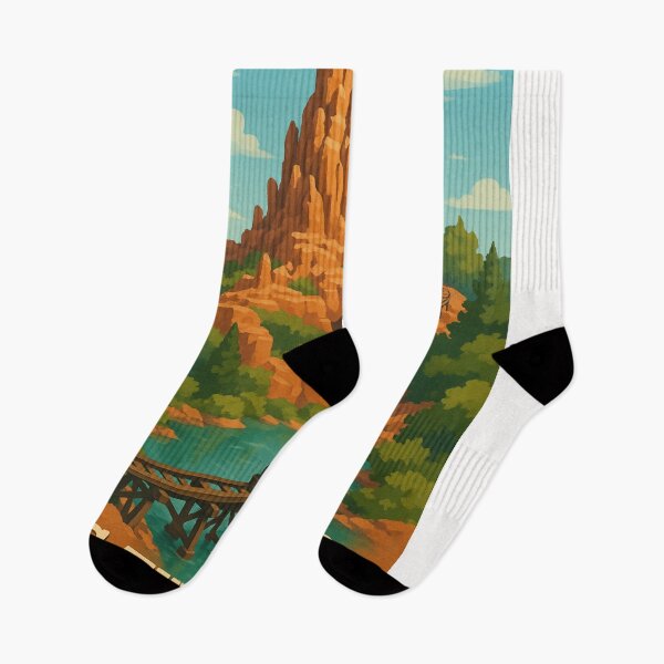 Item preview, Big Thunder Mountain Railroad in Western Canyon designed and sold by Places On Earth.