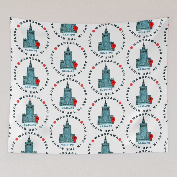 Item preview, Warszawa - the right place designed and sold by TOSHA-Poland.