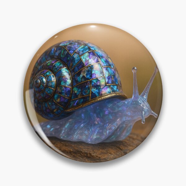 Item preview, Jewel Shell Snail in Fantasy Forest designed and sold by RinWinArts.