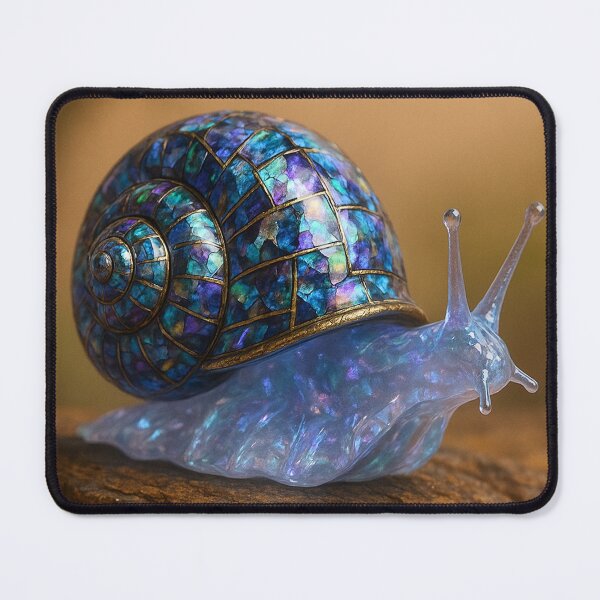 Item preview, Jewel Shell Snail in Fantasy Forest designed and sold by RinWinArts.