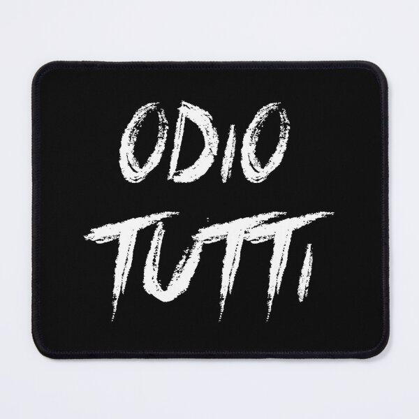 Item preview, Odio Tutti - In Bianco designed and sold by AlEmy.