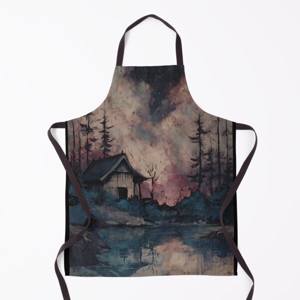Item preview, Spooky Eerie Japanese Landscape designed and sold by bapupa.