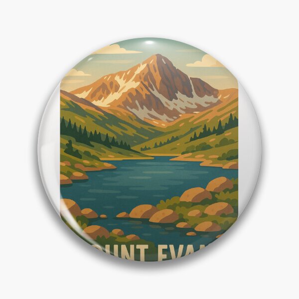 Item preview, Mount Evans Colorado Landscape with Alpine Valley designed and sold by Places On Earth.