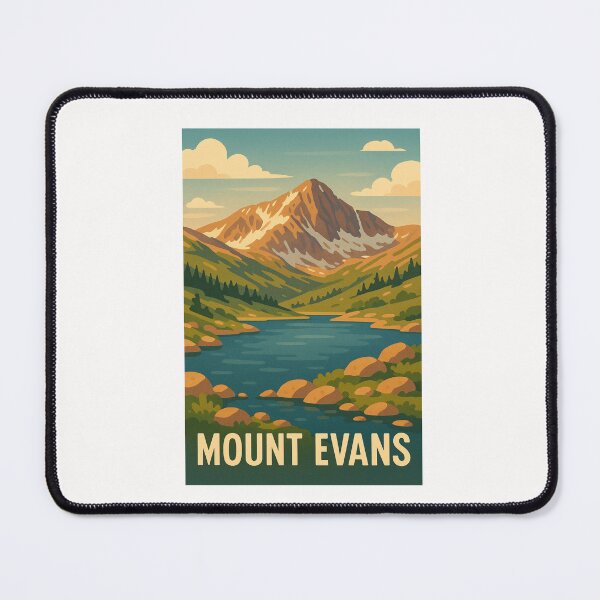 Item preview, Mount Evans Colorado Landscape with Alpine Valley designed and sold by Places On Earth.