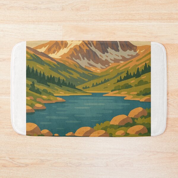 Item preview, Mount Evans Colorado Landscape with Alpine Valley designed and sold by Places On Earth.