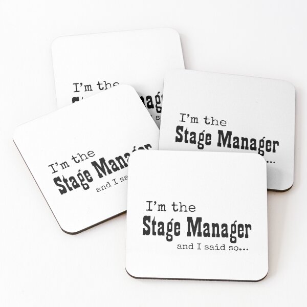 Item preview, I’m the Stage Manager designed and sold by PurpleCowStudio.