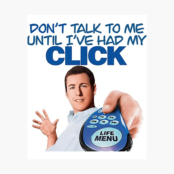 Item preview, Funny Movie Life Click designed and sold by colcordnathaly.