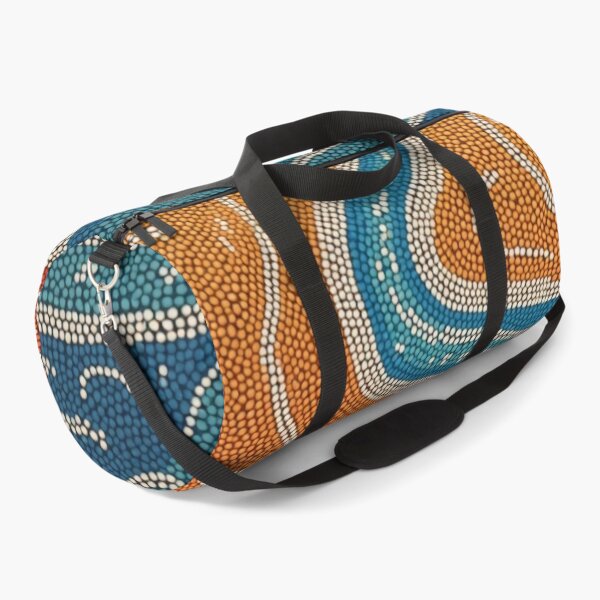 Item preview, Aboriginal Inspired Dot Art - Murray River designed and sold by GrinGalore.