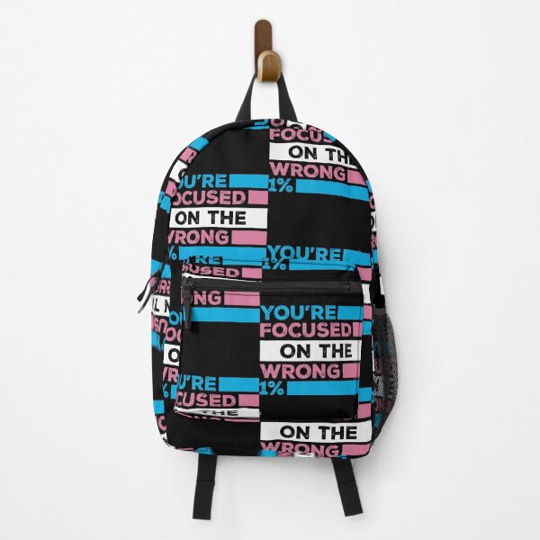 Item preview, You're Focused On The Wrong 1% Transgender Rights Vintage designed and sold by SpeedyPrints.