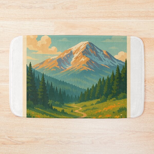 Item preview, Mount Blue Sky Colorado with Wildflower Trail designed and sold by Places On Earth.