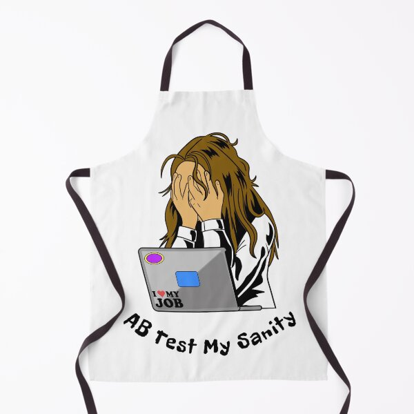 Item preview, AB Test My Sanity Featuring Stressed Woman With Laptop designed and sold by The Sun Brings Light.