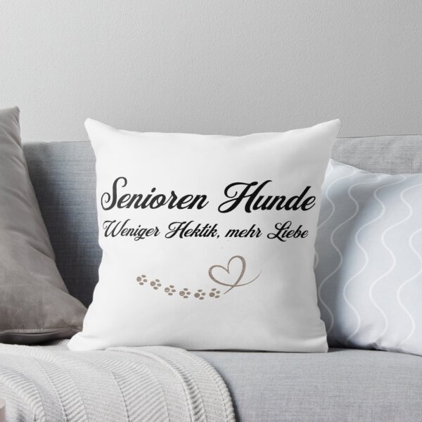 Item preview, Senior dogs – less stress, more love – heart & paw design for true dog love designed and sold by Globuwear.