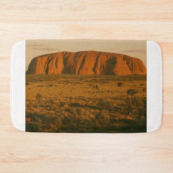 Item preview, Uluru at Sunset with Red Desert Landscape designed and sold by Places On Earth.