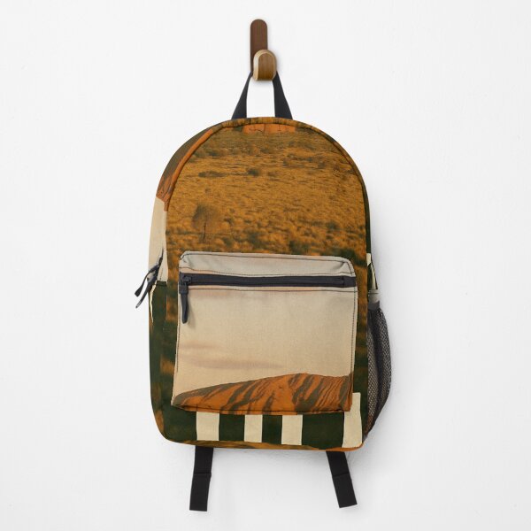 Item preview, Uluru at Sunset with Red Desert Landscape designed and sold by Places On Earth.