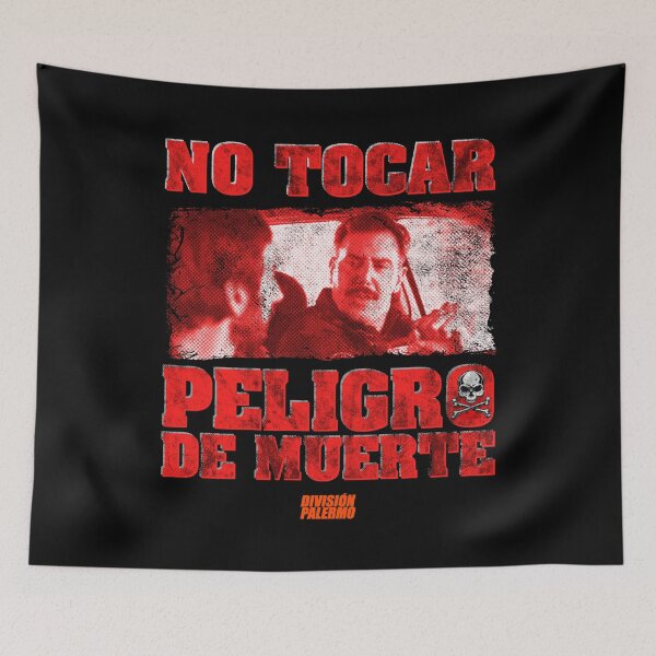 Item preview, NO TOCAR - PELIGRO DE MUERTE (División Palermo) designed and sold by frikybomb.