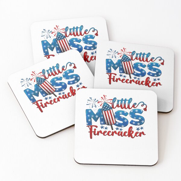 Item preview, Little Miss Firecracker Independence Day USA Patriotic Fireworks designed and sold by XuanhieuBp.