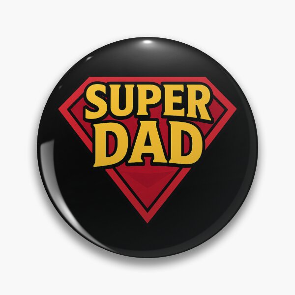 Item preview, Super Dad Shield – Father’s Day Design designed and sold by PipeBurner.