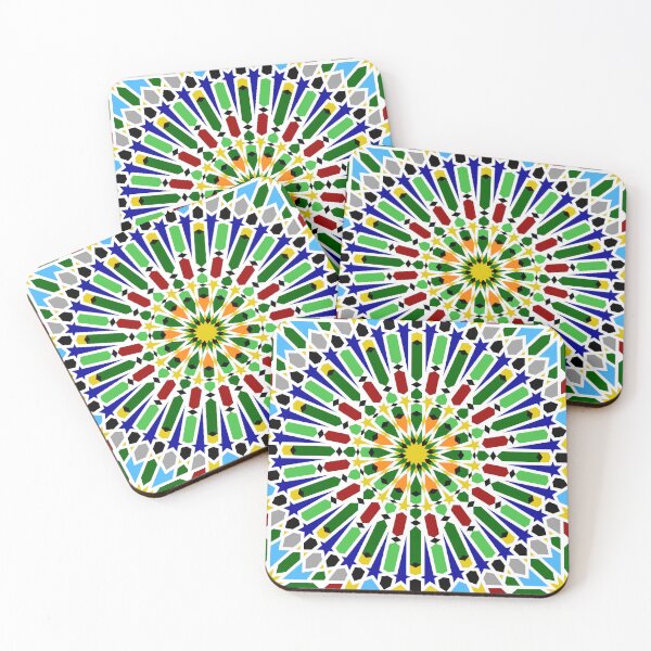 Item preview, Multicolored Sun – Geometric Mosaic Design designed and sold by Tarjiart.