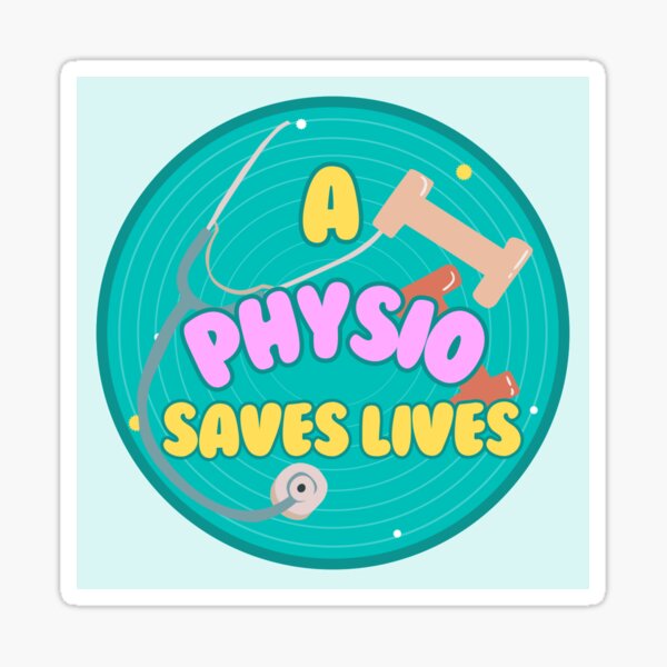 Vista previa del artículo con la obra «Un fisioterapeuta salva vidas», diseñado y vendido por jtangphysio.