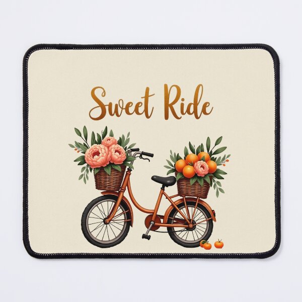 Item preview,  Whimsical Cartoon Bicycle Design designed and sold by PrintandJoy.
