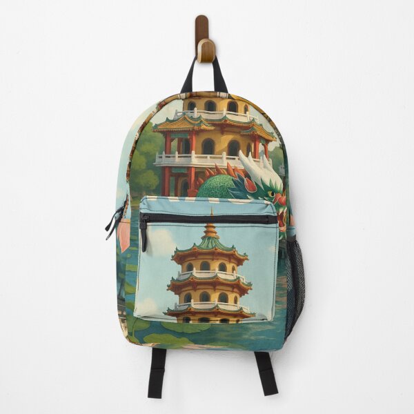 Item preview, Kaohsiung Lotus Lake with Dragon and Tiger Pagodas designed and sold by Aryabek.