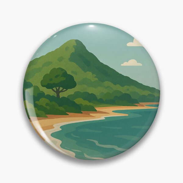 Item preview, Kenting National Park with Tropical Beach View designed and sold by Aryabek.