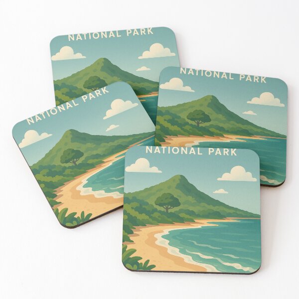 Item preview, Kenting National Park with Tropical Beach View designed and sold by Aryabek.
