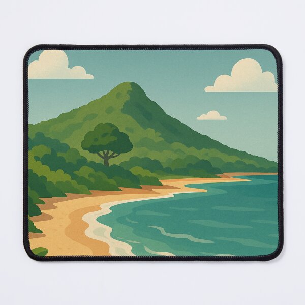 Item preview, Kenting National Park with Tropical Beach View designed and sold by Aryabek.
