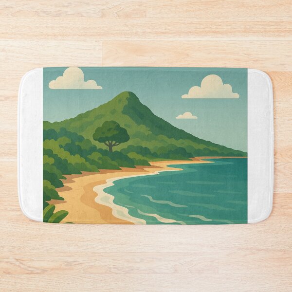 Item preview, Kenting National Park with Tropical Beach View designed and sold by Aryabek.