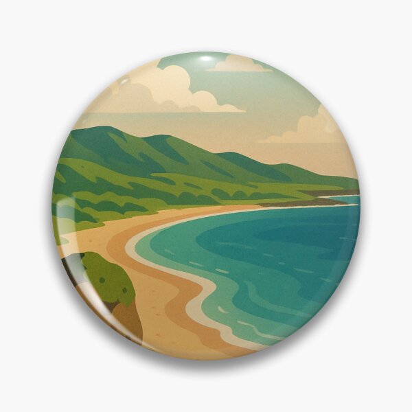 Item preview, Kenting Taiwan Curved Coastline and Mountains designed and sold by Aryabek.