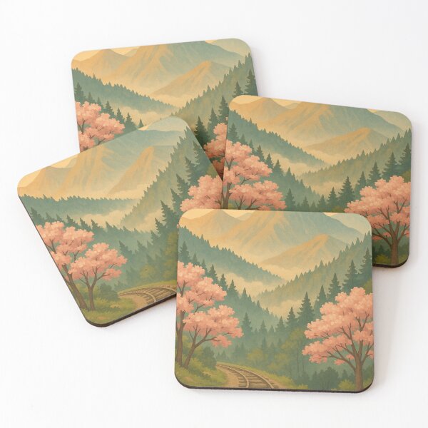 Item preview, Alishan Blossoms and Mountain Railroad Track designed and sold by Aryabek.