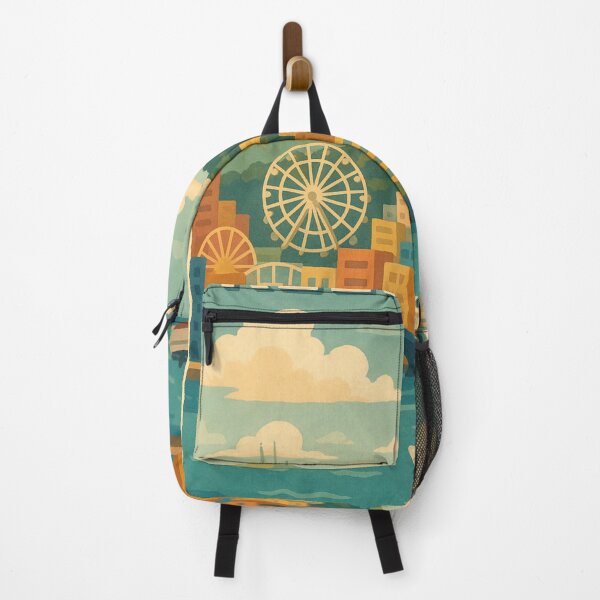 Item preview, Keelung City Skyline with Harbor and Buddha designed and sold by Aryabek.