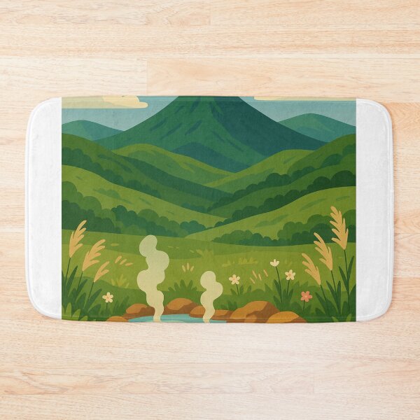 Item preview, Yangmingshan Taiwan with Hot Springs and Mountains designed and sold by Aryabek.