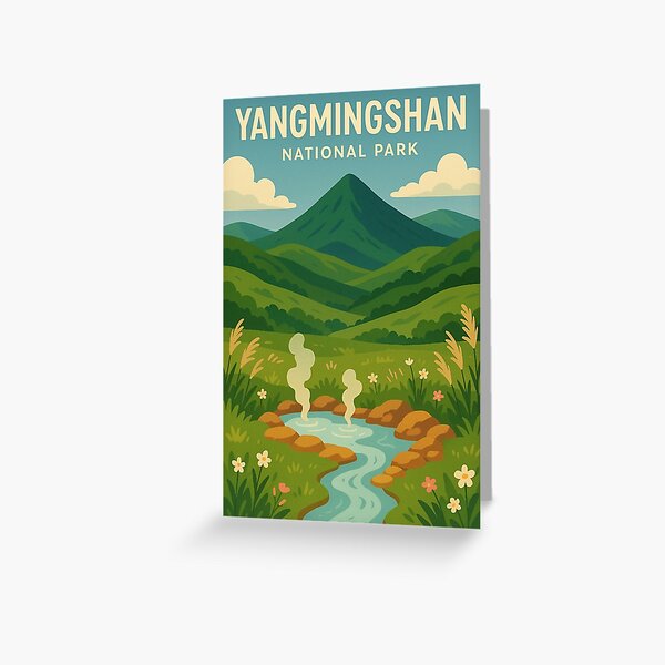 Item preview, Yangmingshan Taiwan mit heißen Quellen und Bergen designed and sold by Aryabek.