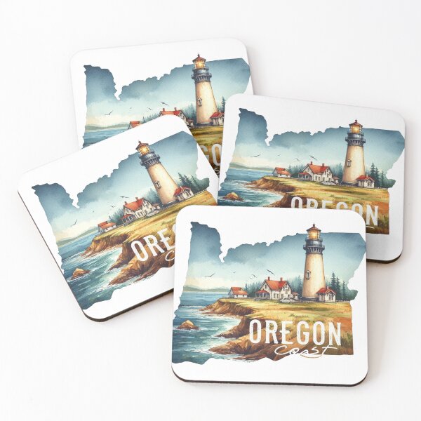 Item preview, Oregon Coast Towns Visit designed and sold by erkinmaddison.