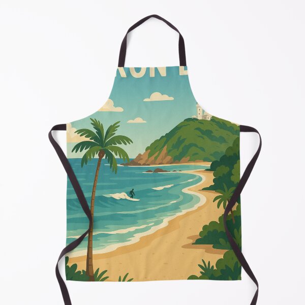 Item preview, Byron Bay Australia with Lighthouse and Beach Walk designed and sold by Aryabek.