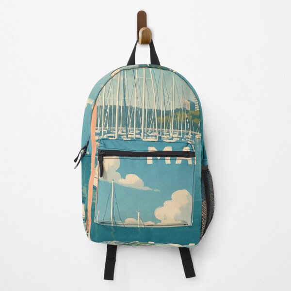 Item preview, Auckland Westhaven Marina with Sailboats and Sky Tower designed and sold by Aryabek.