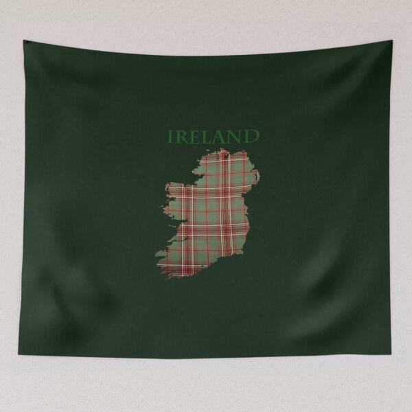 Item preview, Map of Ireland in Murphy Tara Tartan. designed and sold by Murph's Images.