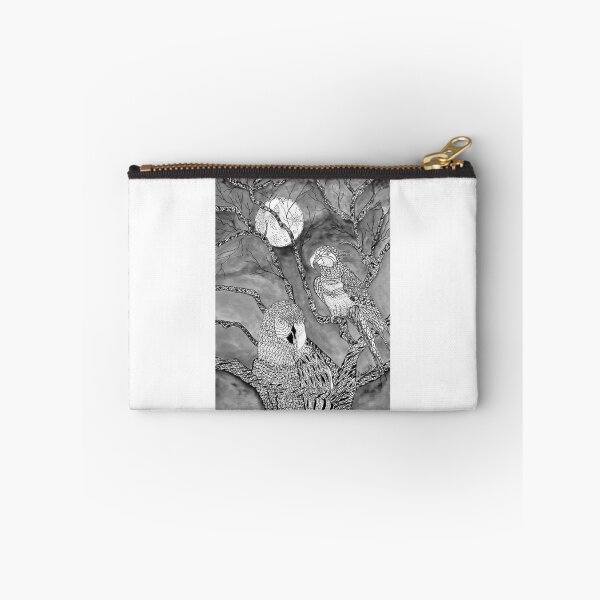 Artikelvorschau, Arara Vogel in Nankin Tinte entworfen und verkauft von Margarete Bom.