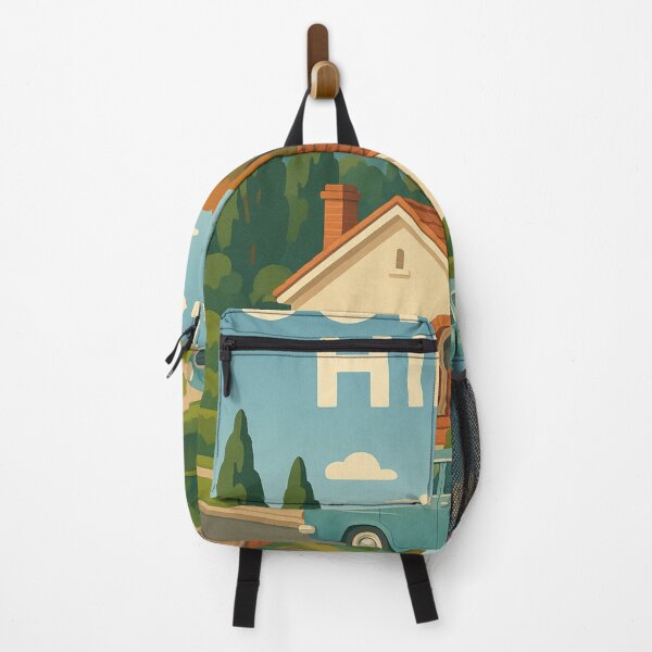 Item preview, Surrey Hills Tree-Lined Street with Mountains designed and sold by Aryabek.