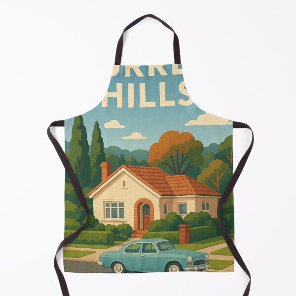 Artikelvorschau, Surrey Hills, von Bäumen gesäumte Straße mit Bergen entworfen und verkauft von Aryabek.