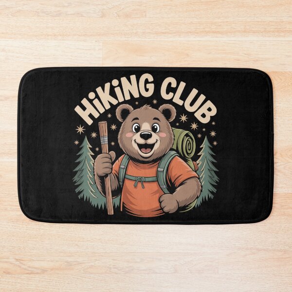 Item preview, Cute Hiking Bear Cartoon | Outdoor Adventure Club Tee designed and sold by Start with INGz.