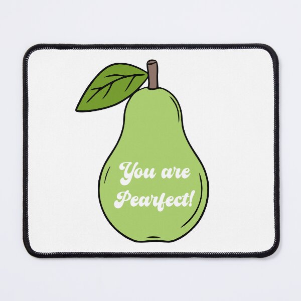 Item preview, You Are Pearfect – Cute Flat Style Pear Pun Design designed and sold by EmeraldeaArt.
