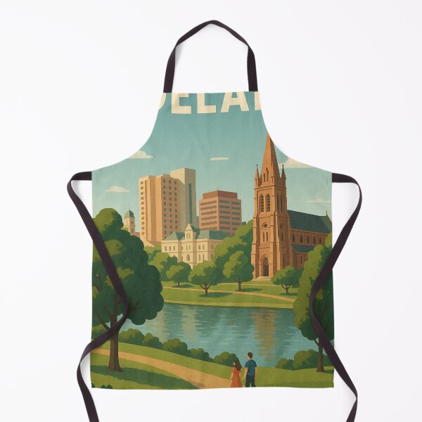 Item preview, Adelaide River Walk with Historic Cathedral View designed and sold by Aryabek.