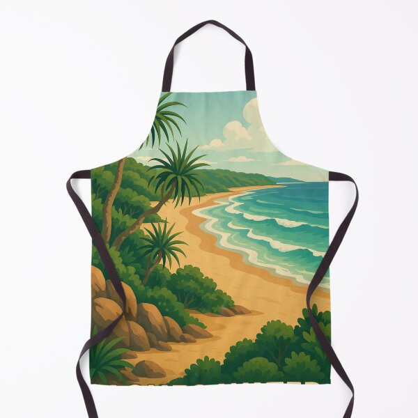 Item preview, Agnes Water Australia with Golden Beach Curve designed and sold by Aryabek.