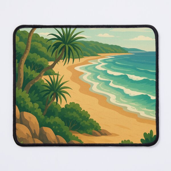 Item preview, Agnes Water Australia with Golden Beach Curve designed and sold by Aryabek.