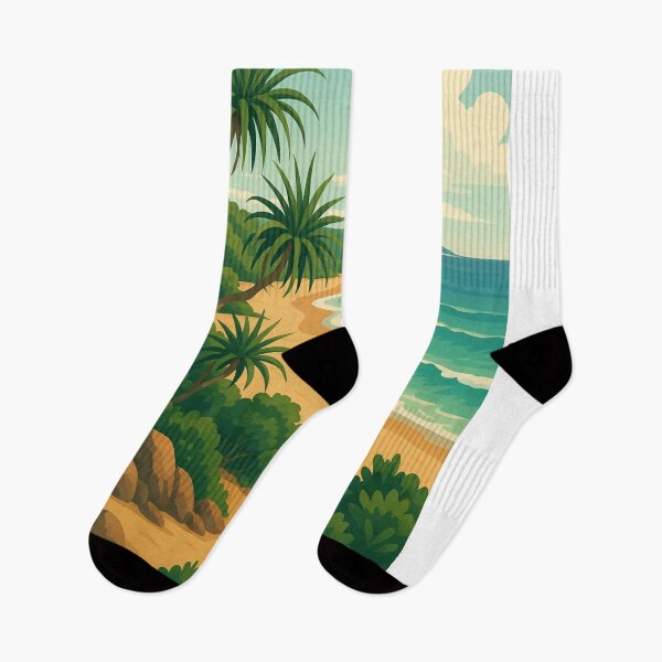 Item preview, Agnes Water Australia with Golden Beach Curve designed and sold by Aryabek.