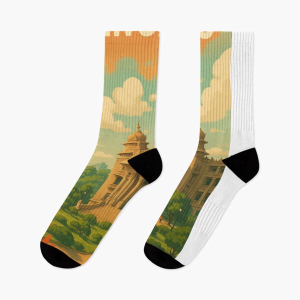 Item preview, Bengaluru Vidhana Soudha with Sunset Sky designed and sold by Aryabek.