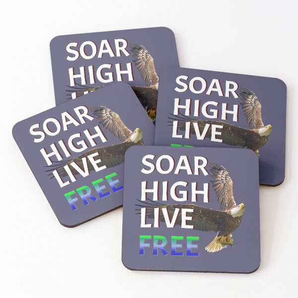 Item preview, Soar High Live Free designed and sold by NikCozy.